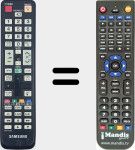 Télécommande pour remplacer BN59-01039A (MI-BN5901039A)