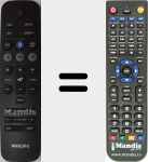 Télécommande pour remplacer 996580000768