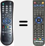 Télécommande pour remplacer RC 13