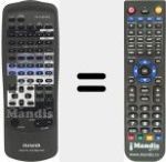 T&eacute;l&eacute;commande pour remplacer RC-TZ5000ML