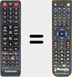 Replacement remote control for TM1240B (AA59-00630A)
