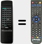 Télécommande pour remplacer VQ950200