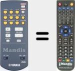 Replacement remote control for RAV24 (WH30450)