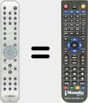 Télécommande pour remplacer RAX23 (WV500200)