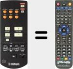 Replacement remote control for RAX15 (WF676200)
