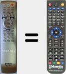 Télécommande pour remplacer FSR131 (ZD11640)