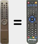 Télécommande pour remplacer RAS7 (WQ066900)