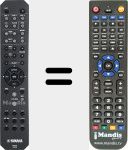 Télécommande pour remplacer RAX33 (ZU492600)