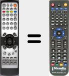 Ersatzfernbedienung f&uuml;r TLU03223B