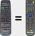 T&eacute;l&eacute;commande pour remplacer AXD7247