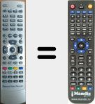 Télécommande pour remplacer RELOOK400S