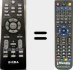 Télécommande pour remplacer SB206SH