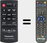 Replacement remote control for N2QAYB001093