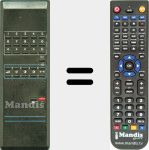 Télécommande pour remplacer 21 MD