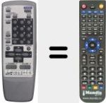 Télécommande pour remplacer RMC3641H