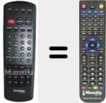 Ersatzfernbedienung für 105228G