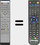 Ersatzfernbedienung für RC49IDTV