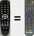 Replacement remote control for 28353