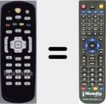 Replacement remote control for RC189360100B