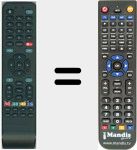 Ersatzfernbedienung für SHDFSAT12