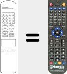 Replacement remote control for 4214
