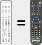 Replacement remote control for 263-83600