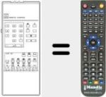 Replacement remote control for RC 5352