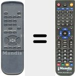 Télécommande pour remplacer ST 21