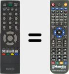 Télécommande pour remplacer MI-MKJ37815702