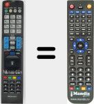 Replacement remote control for MI-AKB72914276J