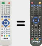 Télécommande pour remplacer BOST002
