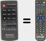 Replacement remote control for N2QAYC000077