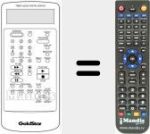 Replacement remote control for 597059E