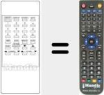 Replacement remote control for REMCON960