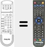 Replacement remote control for REMCON629