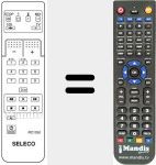 Replacement remote control for RC1250