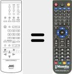 Replacement remote control for RMC870
