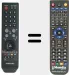 Replacement remote control for AA5900399A