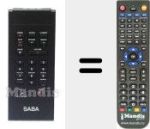 Replacement remote control for RC1400S (925TX1142)