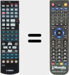 Replacement remote control for RAV326 (WJ19440 US)