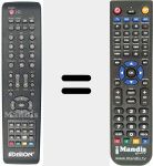 Télécommande pour remplacer REMCON325