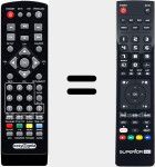 Replacement remote control for EasyHome ComboNanoEasygnia (EasyHome ComboNa)