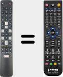 Télécommande pour remplacer 06IRPT45LRCHF802