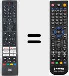 Ersatzfernbedienung für RC45157 (23809748)