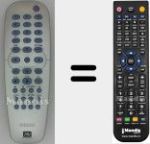 Télécommande pour remplacer RC470201 (242254900611)