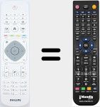 Replacement remote control for 398GR08WEPHN0002JH (996599003205)