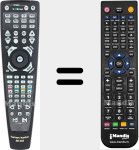 Ersatzfernbedienung für AVR 3500