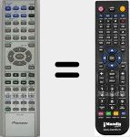 Télécommande pour remplacer AXD7305