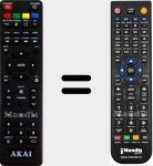 Replacement remote control for AKA004