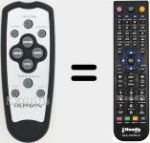 Replacement remote control for BOM003